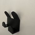 Hook2.jpeg Gancho de pared doble con tornillos invisibles [FDM FRIENDLY, SUPPORTLESS].