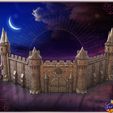 GMCitadel_RENDER.jpg 3D file Modular Citadel GM Screen - SUPPORT FREE!・3D print object to download