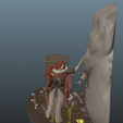 2.png Elden Ring: Malenia sitting on the chair diorama