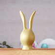 untitled11.png 3D Easter Bunny Head STL File - 341