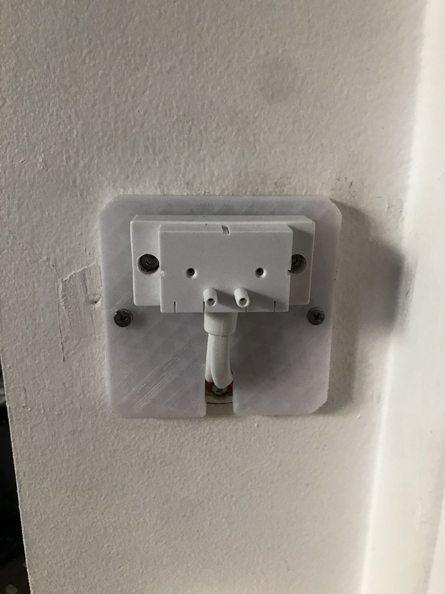 Download STL file Netatmo relay support on recessed electrical box • 3D print template ・ Cults