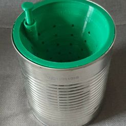 20230312_173221.jpg Fichier STL Kit de recyclage hydroponique pour boîtes de conserve | Imprimez en 3D !・Idée pour impression 3D à télécharger