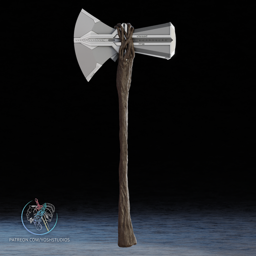 stormbreaker-4.png Storm Breaker Thor Axt 3D-Druck Datei STL