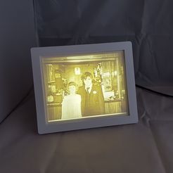 20191217_115105.jpg Light Box With Basic Frame & Reflector For 150x120mm Lithophanes