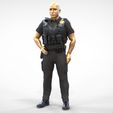 P1.22.jpg N1 American Police Officer Miniature 3D print model