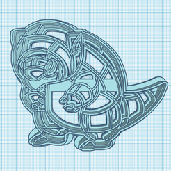 STL file Pokedex Alola Badge Pokemon Go 📛・Model to download and 3D  print・Cults