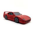 updated_ferrari_pic3.jpg STL file Ferrari F40 Replica Toy Car・3D printer model to download