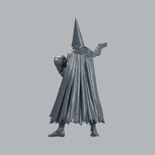 Croisé lugubre au pistolet - figurine grimdark