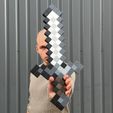 Minecraft-Iron-sword-prop-replica-by-blasters4masters-7.jpg Iron Sword Minecraft Replica Prop