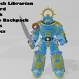 Librarian-Update-1.png Custom 8 inch Space Marine Librarian (UPDATED LOOK)!