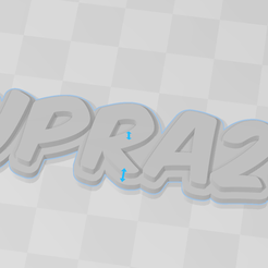Cupra-Bild-1.png STL-Datei Cupra Schlüsselanhänger・3D-druckbares Modell zum Herunterladen