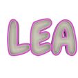 Lea.jpg ILLUMINATED SIGN WITH LEA'S NAME