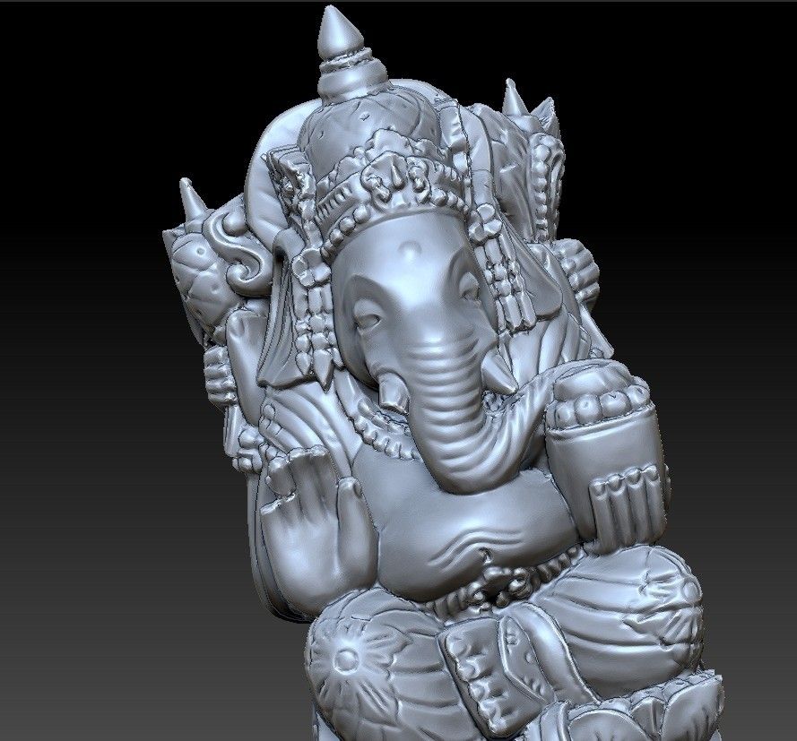 ThailandBuddha6.jpg Fichier STL gratuit Dieu d'éléphant・Design imprimable en 3D à télécharger, stlfilesfree