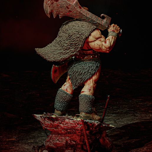💬 Zodd - Berserk - Fullsize・ 3D File for 3D printing・Cults