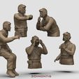 3242342.jpg Tank Crew WW2 Russia 3D print model