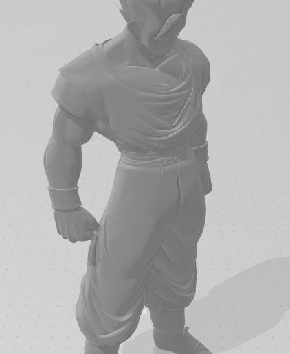 Mystic Gohan HD - 3D model önizlemesi