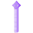 Comb Blade 1.stl Yoru's Stylish Butterfly Comb (Valorant Go Knife | Mountable)