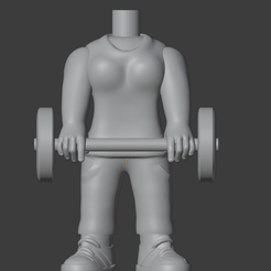 CUERPOGYMMUJER262.png Fichier STL Funko Pop Body - Gym Girl・Modèle pour impression 3D à télécharger, eortizrangel