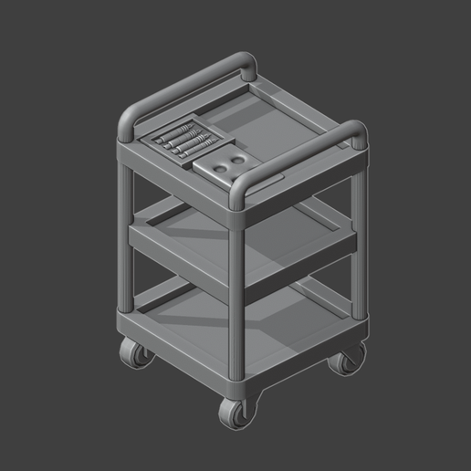 Mobile storage rack 1