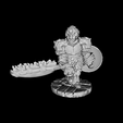 Red-Sands-Warrior-Flame-Sword.png STL file Red Sands Warrior with Flaming Sword・3D printer model to download