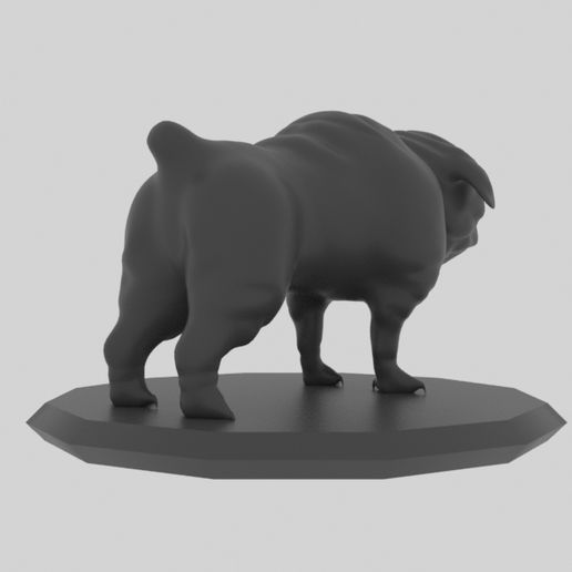 Bulldog-7.jpg Download STL file Bulldog • 3D printing model, elitemodelry