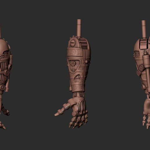 Hexiciah Steam Arm - Monster High 3D model