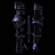 0008.jpg SOUL OF CINDER Arm Gauntlets Armor STL Fan Art Model