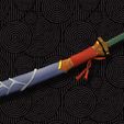 Render3.jpg - The Legend of Zelda Tears of The Kingdom: Gloom Sword from Ganondorf -