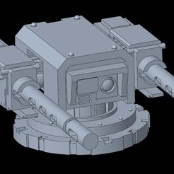 11.jpg Fichier STL gratuit Tourelle MG pour Impulsor・Plan pour imprimante 3D à télécharger