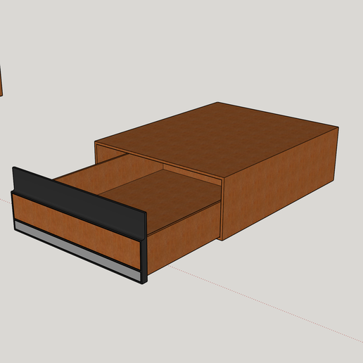 LARGE RETRO FURNITURE 3D model