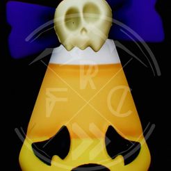 373312802_10158970298796213_3374242651564549351_n.jpg Fichier STL Skully Candy Corn・Objet pour imprimante 3D à télécharger