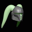 Twilek_DinDjarin1.jpg Mandalorian Twilek helmet 3d digital download