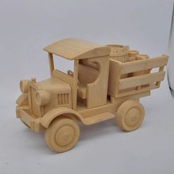 IMG_20191111_101500.jpg Wooden toy imitation van....