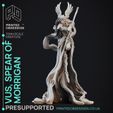 Vus-4.jpg Vus - Spear Maiden to Morrigan - Deity Fight Club - PRESUPPORTED - Illustrated and Stats - 32mm scale