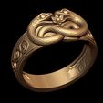 3.jpg Snake Infinity wrap ring
