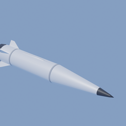 Render-02.png Kh-47m2 Hypersonic Missile - 3D Model (STL, OBJ, FBX)