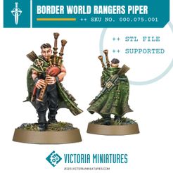 Rangers-piper-.stl1.jpg Border World Rangers Piper
