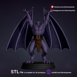 DQ_Goliath_v01_02.png Fichier 3D Goliath figure complète / Gargoyles fanart・Design imprimable en 3D à télécharger