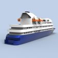 Cruise SHip.168 - Copy.jpg Island Sky Cruise Ship 3D print model