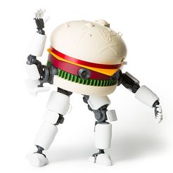 09.jpg 3D-Datei MECHDONALDS // Wächter der Pommes frites・3D-Druck-Idee zum Herunterladen