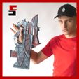 cults3D-1.jpg Fichier STL Apex Legends Prowler Wrath Bringer Skin Prop gun arme・Modèle pour imprimante 3D à télécharger