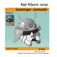 RmQ_Main_photo_variant_B.jpg Ralph McQuarrie Snowtrooper commander helmet 'Concept B' files for 3Dprint