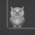 Screenshot_7.jpg 3D Decorative Owl Model: Natural Elegance for Your Home