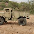 ahead-RC-M939-4x4-sideboard-flatbed-313-324-7.jpg Crawler M939 4x4 Sideboard Flatbed 313mm 324mm- 1/10 RC body attachment