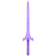 asuna underworld sword.STL Sword Art Online Alicization Asuna Underworld Sword Assembly