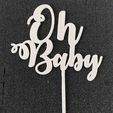 Oh-Baby.jpg 50% off Oh Baby Cake Topper