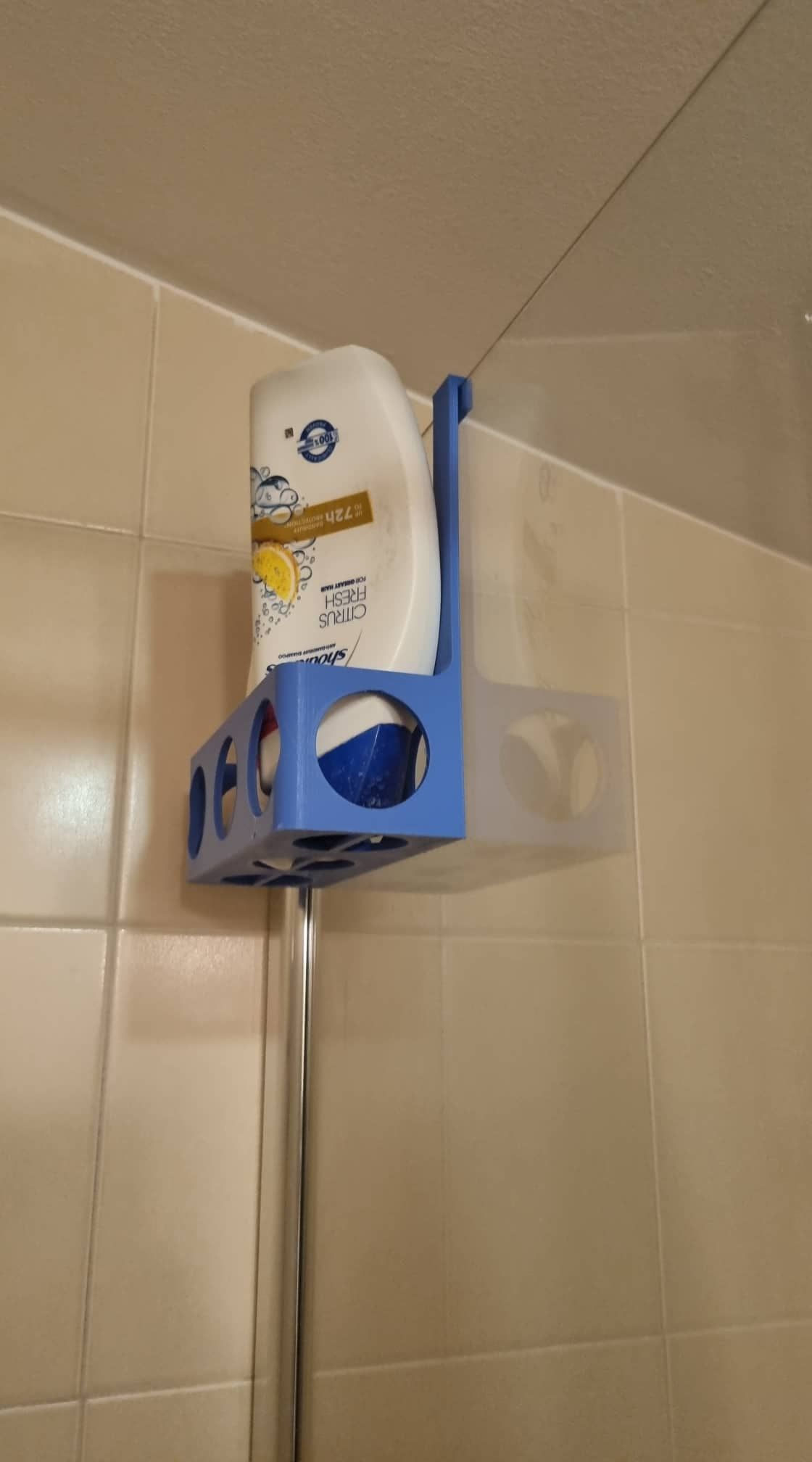 STL file shower holder/ shampoo holder/ shower caddies・3D printable