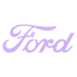White 2.stl Ford AMS/ Logo multicolore