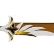 Ekko's-Sword-v1-1.png EKKO Star Guardian Claymore STL FILES [League of Legends]