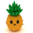 1.jpg Bonita piña kawaii imprimible en 3D